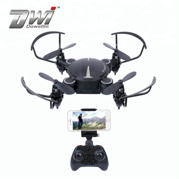 DWI Dowellin Pocket Drone 2.4Ghz Mini Foldable Drone With Auto Hover Function